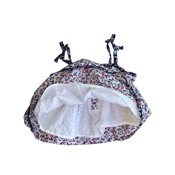 Janie & Jack Ditsy Floral Tiered Top Size 6 Girls - Picture 7 of 10